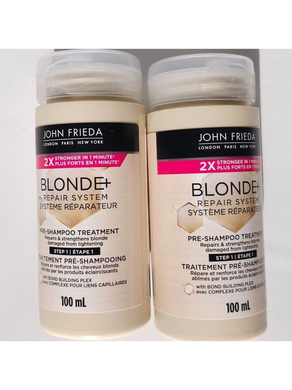 John Frieda Blonde+ Repair System, Pre-Shampoo Treatment | STEP 1 BNWT
